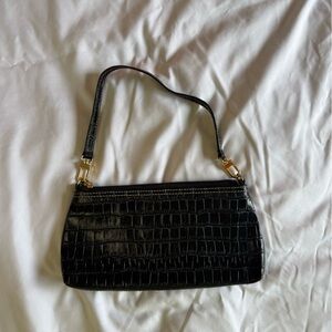 Vintage croc handbag